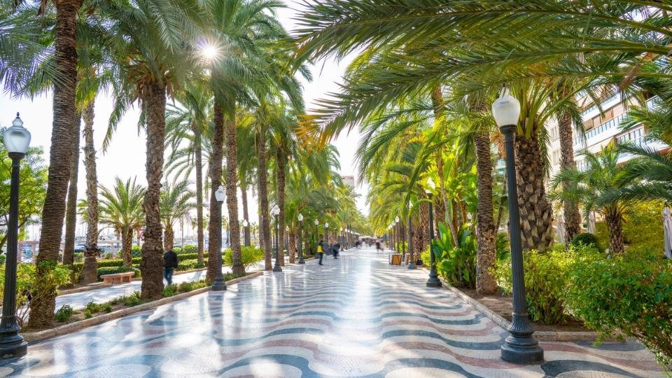 Esplanade von Spanien