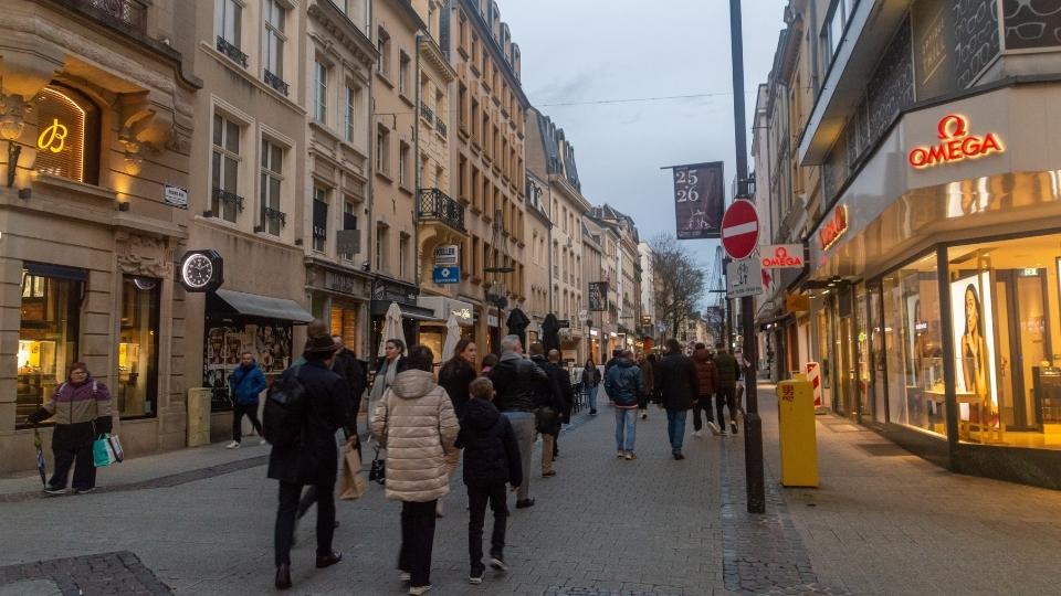 Praça Roude Pëtz e a Grand-Rue