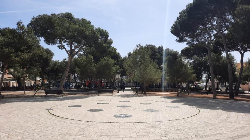 Punto de inicio - Plaza de la Esplanada