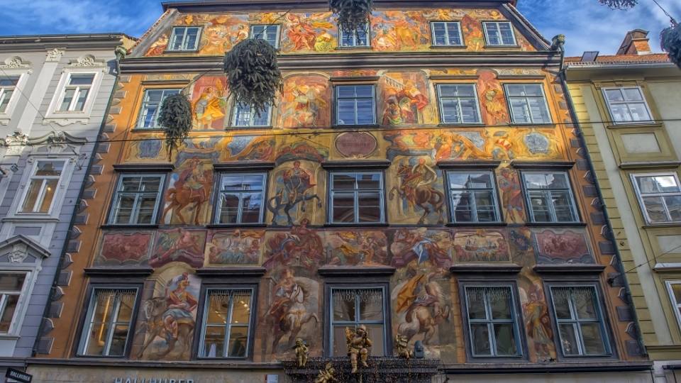 Gemaltes Haus o Herzogshof