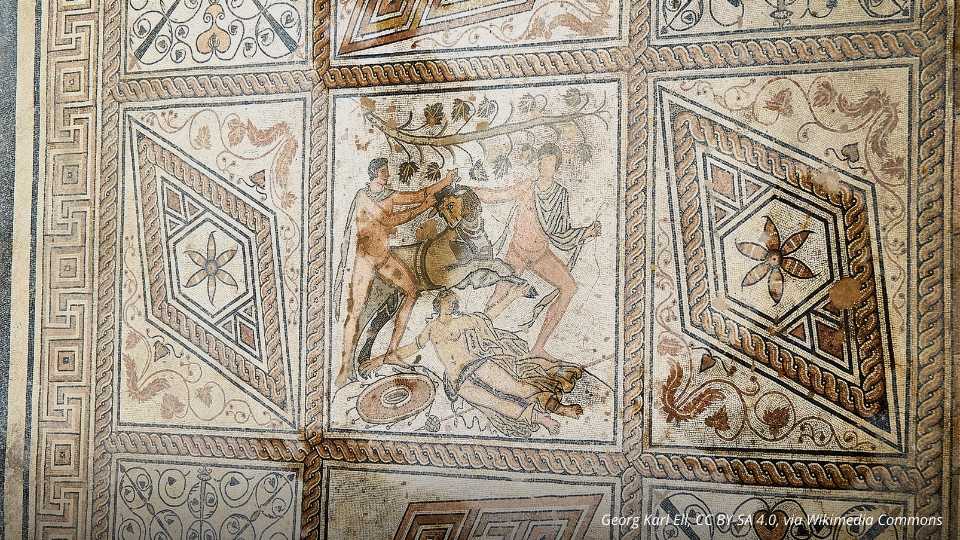 Mosaico del Castigo de Dirce