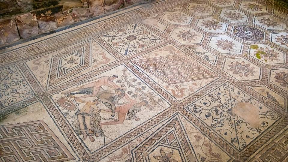 Mosaico del Castigo de Dirce