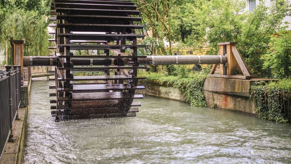 Wasserrad am Schwalllech 