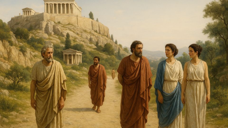 Peripatos y Monumento a Trasilo