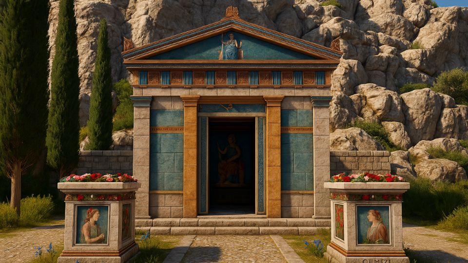 Templo de Temis y cisterna bizantina