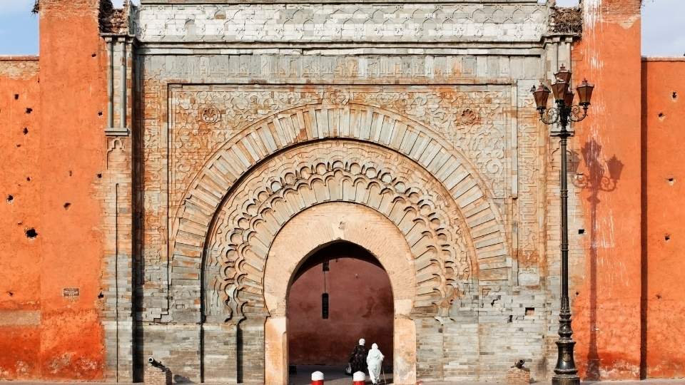 Ausgangspunkt - Bab Agnaou-Tor