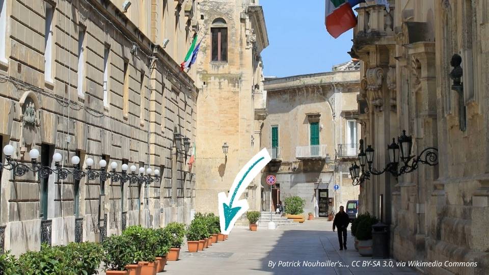 Fragmento de la calzada romana