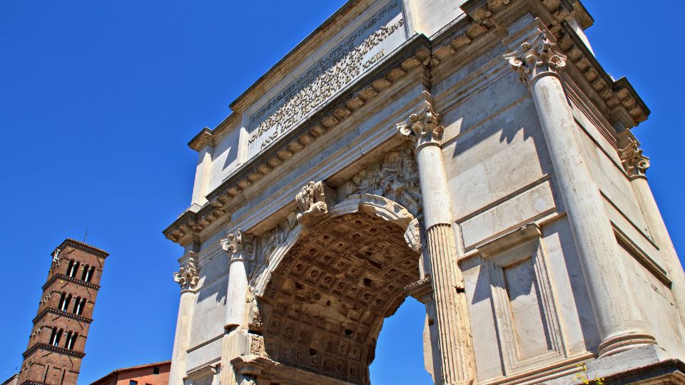 Arco de Tito y Vía Sacra