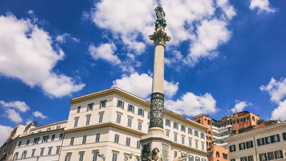 Columna de la Inmaculada Concepción y Plaza España