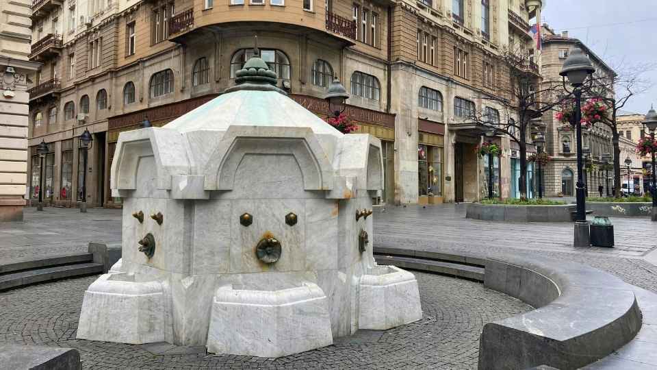 Knez-Mihailova-Straße und Zora-Palais
