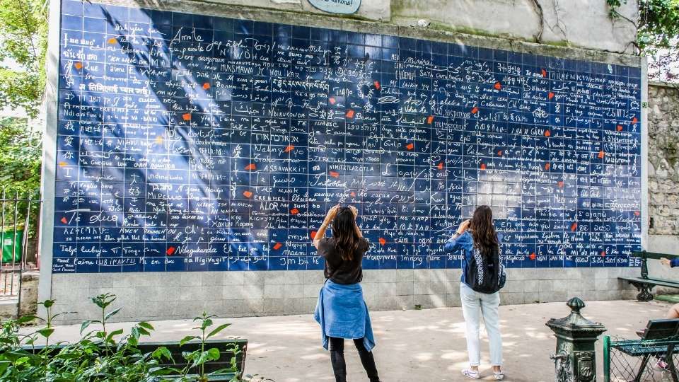 Die „Ich liebe dich“-Wand