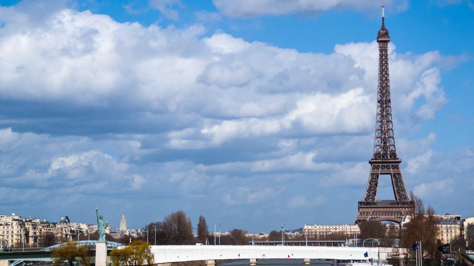 Freiheitsstatue in Paris
