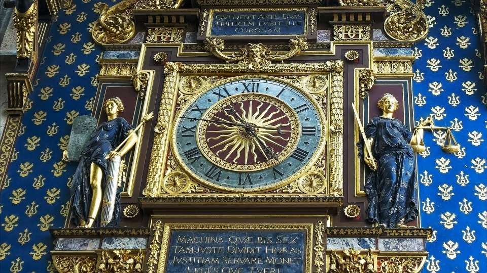 Die älteste Uhr in Paris