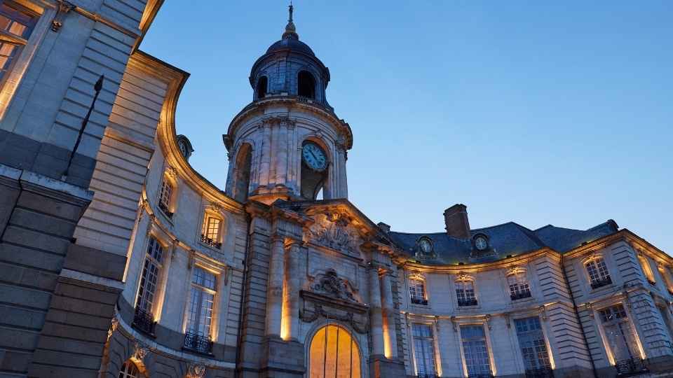 Ayuntamiento y Ópera de Rennes