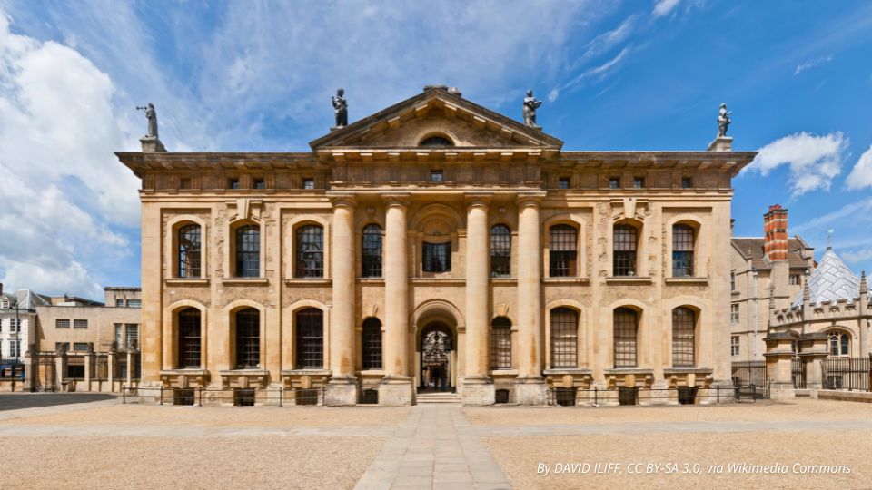 Clarendon Building y Sheldonian Theatre