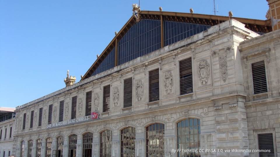 Punto de inicio - Marseille Saint-Charles