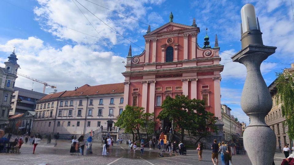 Punto de inicio - Plaza Prešeren