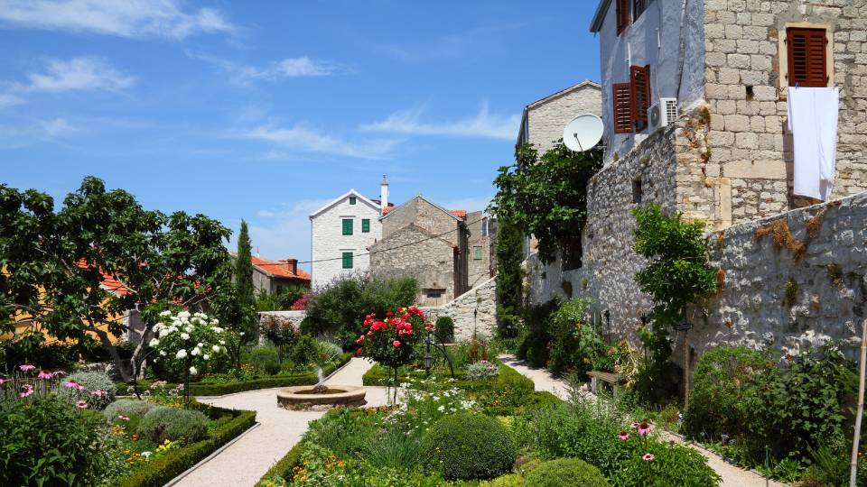 Jardim mediterrânico medieval do Mosteiro de San Lorenzo