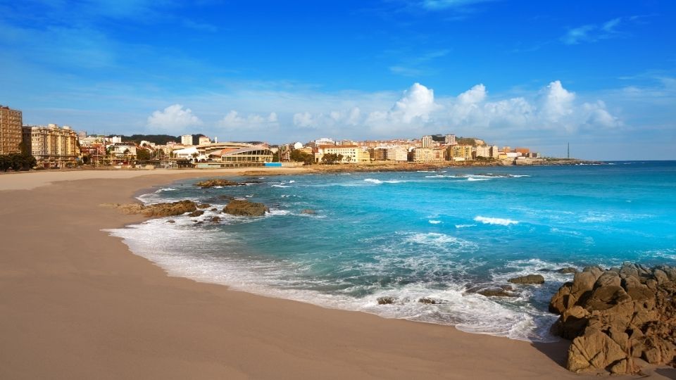 Plages de Riazor et d'Orzán