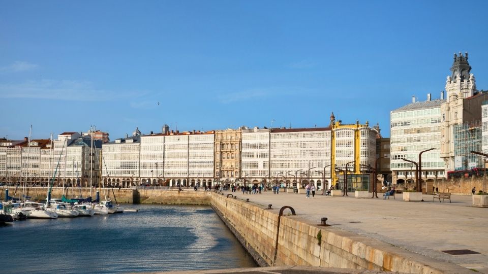 Extension et point de vue de la marina