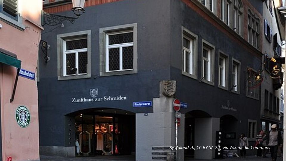 Zunfthaus zur Schmiden 