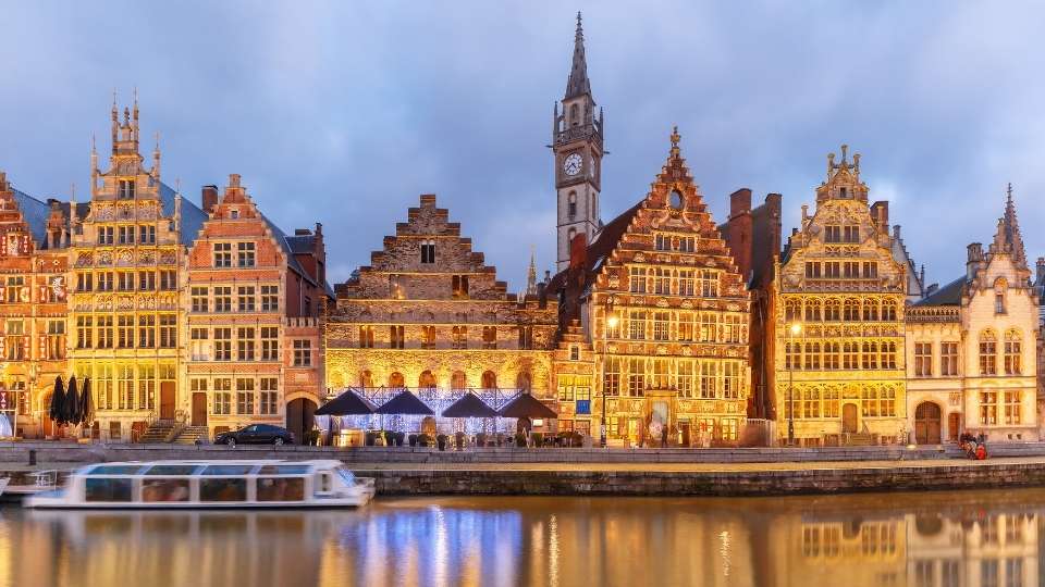 Los muelles del Graslei y Korenlei