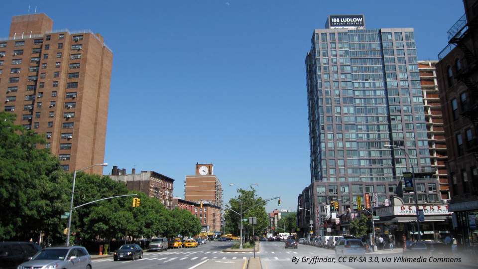 Point de départ - Houston Street