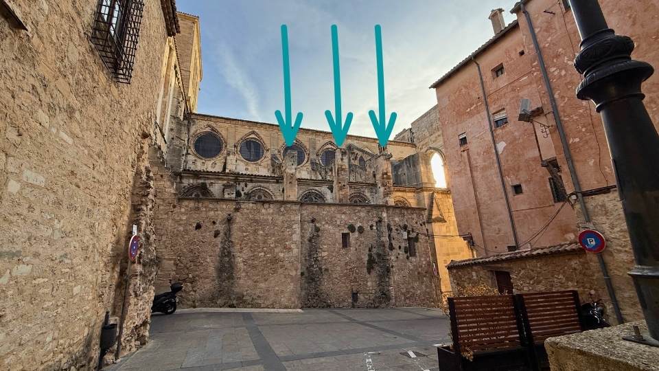 Contrafforti della cattedrale