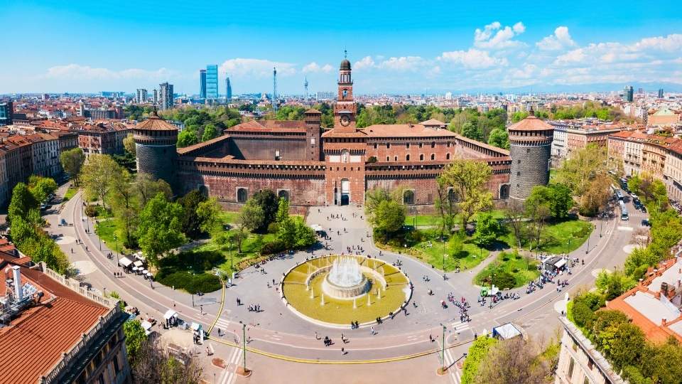 Punto de Inicio - Castillo Sforzesco