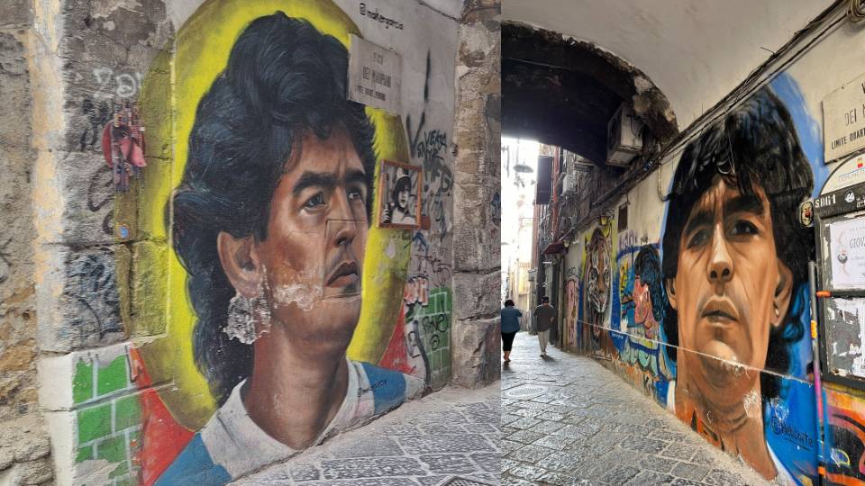 Mural Maradona de Maker Garcìa Chavez