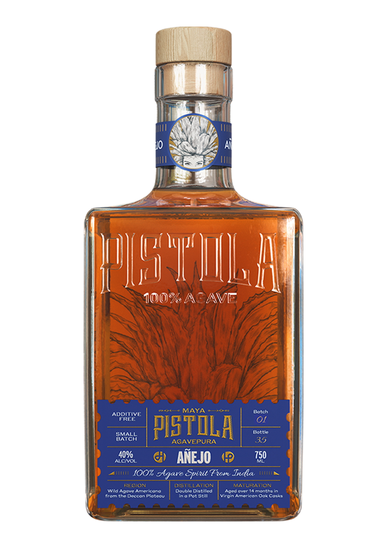 Maya Pistola Agavepura Añejo