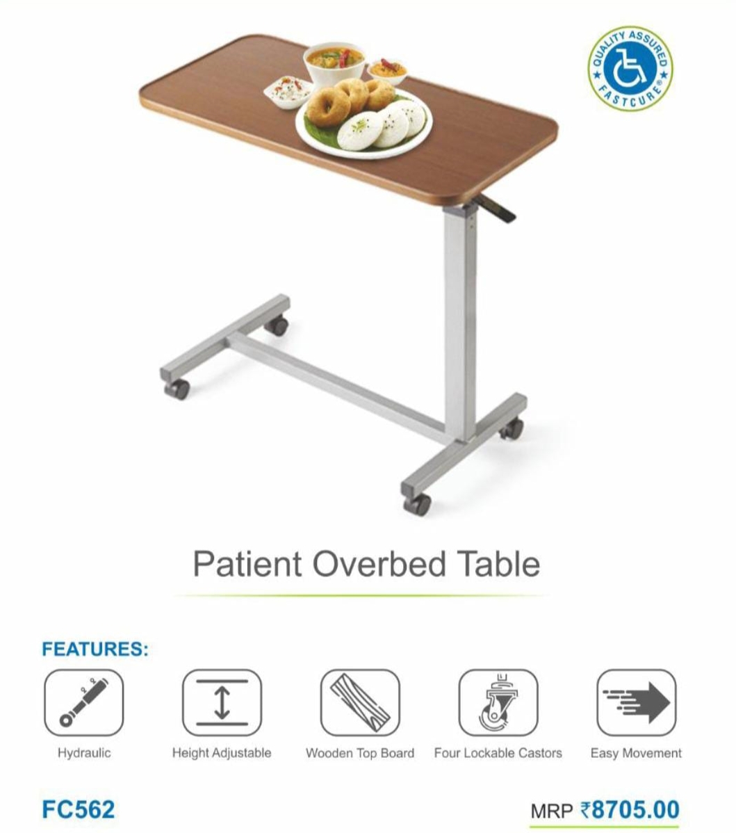 Food table - Wheelchair and Mobility by Darshan Elders Care - High quality medical equipment