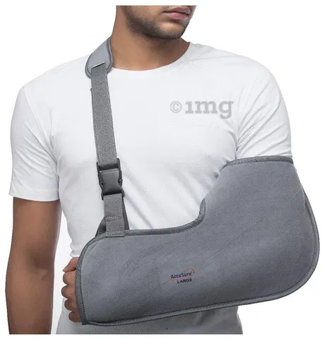 Accusure Pouch Arm Sling - Orthotics by Darshan Elders Care - High quality medical equipment
