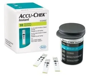 AccuCheck Instant Glucometer TestStrips - Blood Glucose Meter by Darshan Elders Care - High quality medical equipment