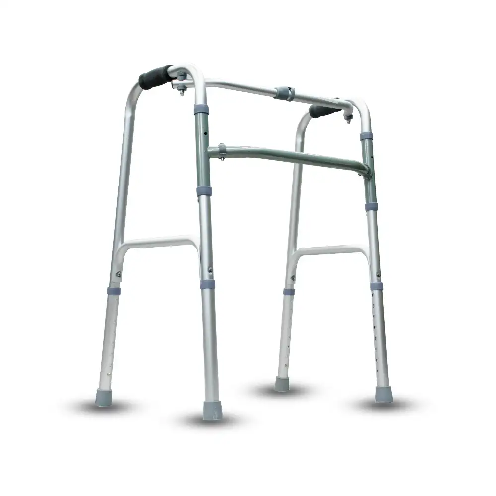 Medemove Folding Walker Imported Chrome Finish