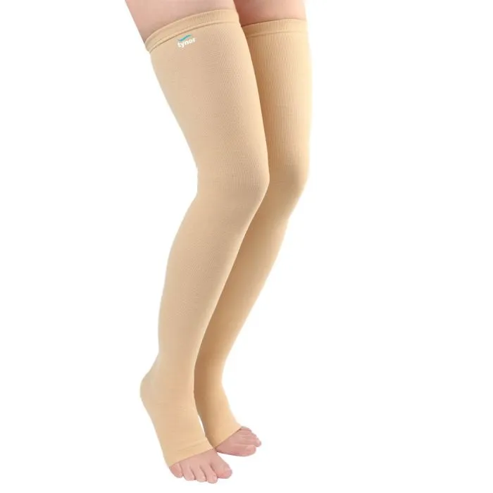 Tynor Compression Stockings Mid Thigh - Orthotics by Darshan Elders Care - High quality medical equipment