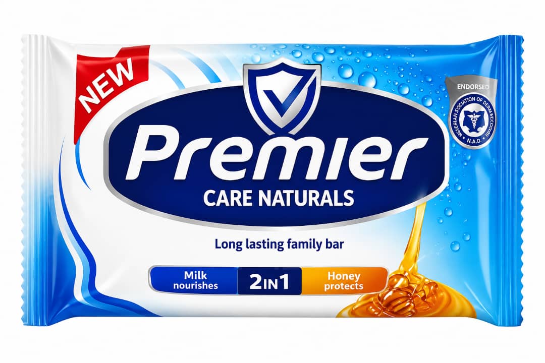 Buy Premier Care Naturals 2 in 1 Milk & Honey Family Bar Soap in Oyo, Nigeria | dasesupermarket.com — Blue