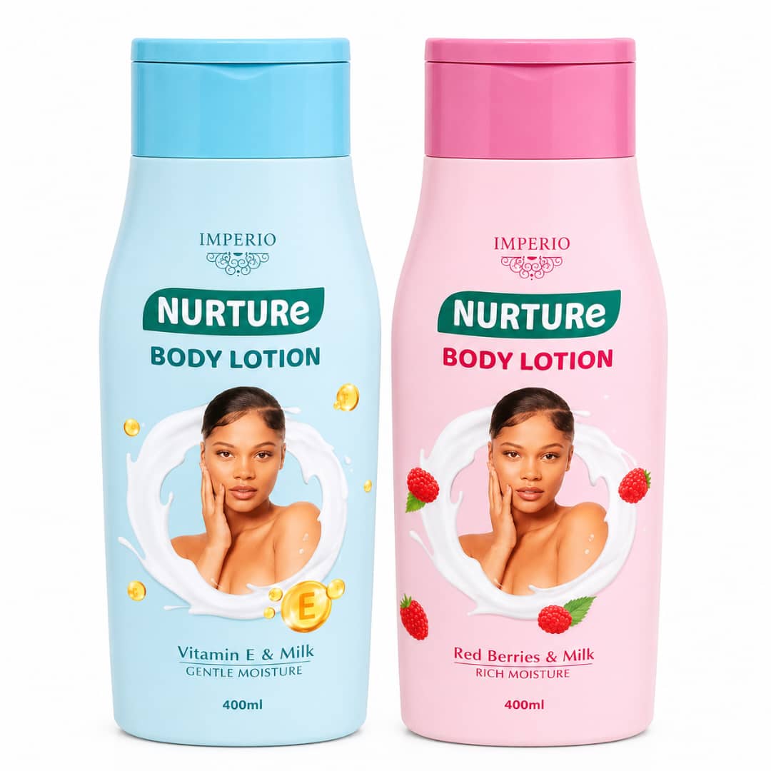 Buy Imperio Nurture Body Lotion Vitamin E and Milk in Oyo, Nigeria | dasesupermarket.com — White