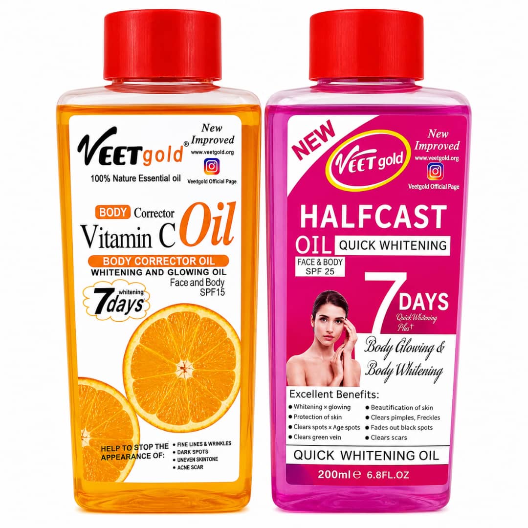 Buy Veetgold Vitamin C Body Corrector Oil in Oyo, Nigeria | dasesupermarket.com — White