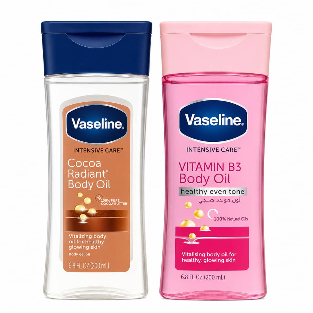 Buy Vaseline Intensive Care Cocoa Radiant Body Oil in Oyo, Nigeria | dasesupermarket.com — White