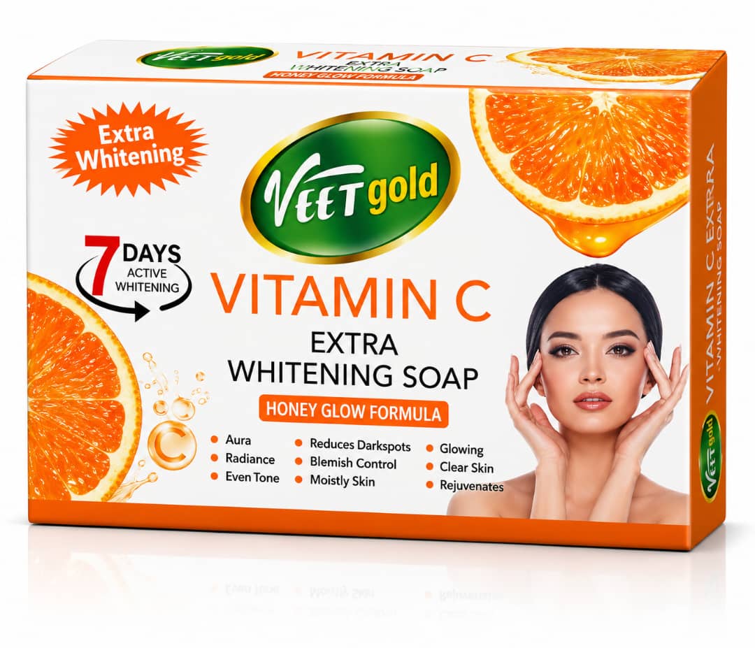 Buy Veet Gold Vitamin C Extra Whitening Soap in Oyo, Nigeria | dasesupermarket.com — Gold