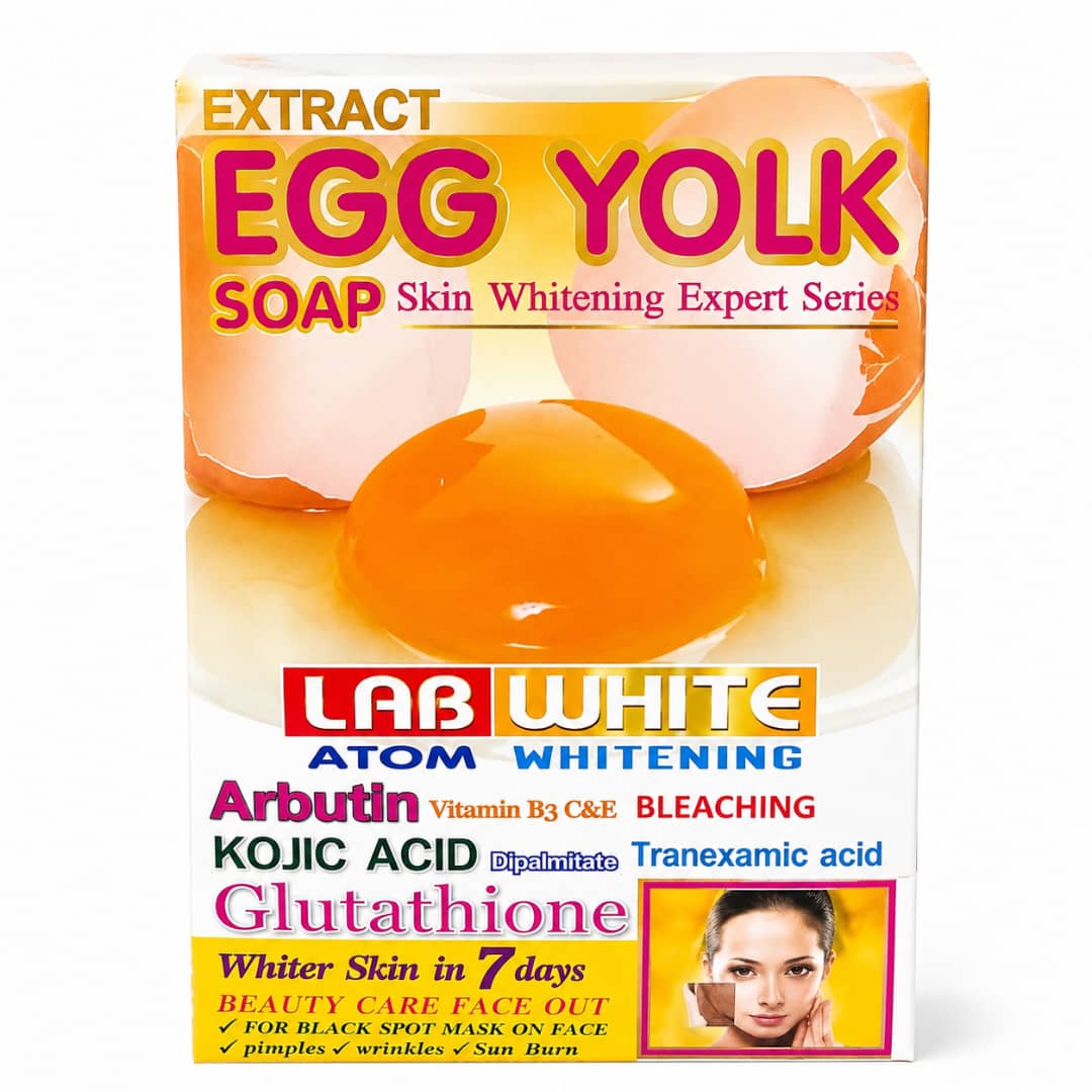 Buy Lab White Egg Yolk Soap – Skin Whitening Expert Series in Oyo, Nigeria | dasesupermarket.com — Yellow
