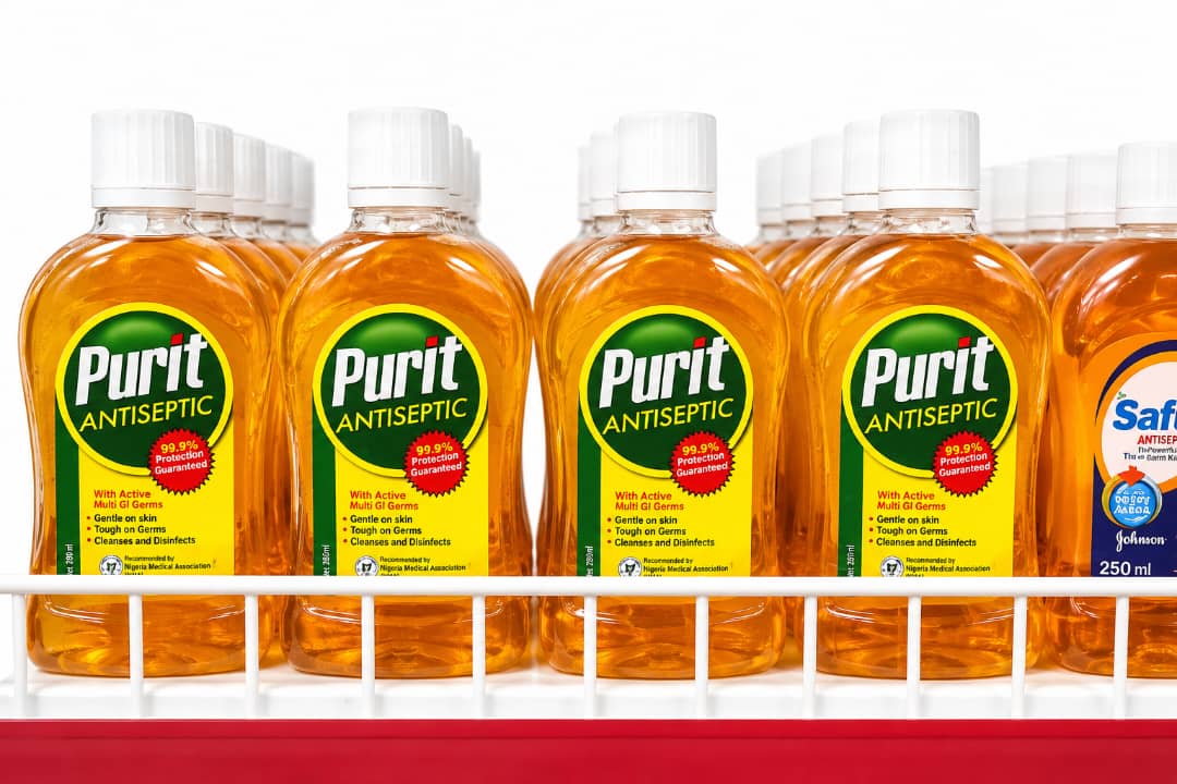 Purit Antiseptic Liquid — Gold
