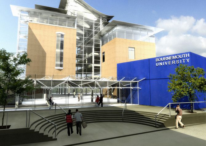 Bournemouth University Talbot Campus in Poole, Dorset
