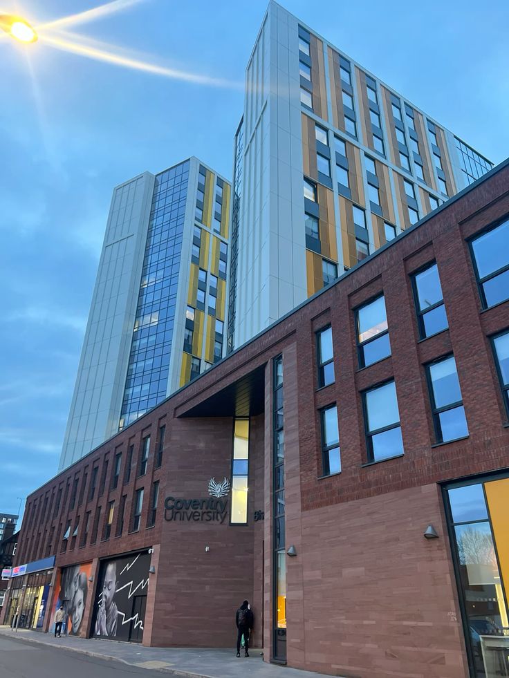 Coventry University campus in Coventry, West Midlands