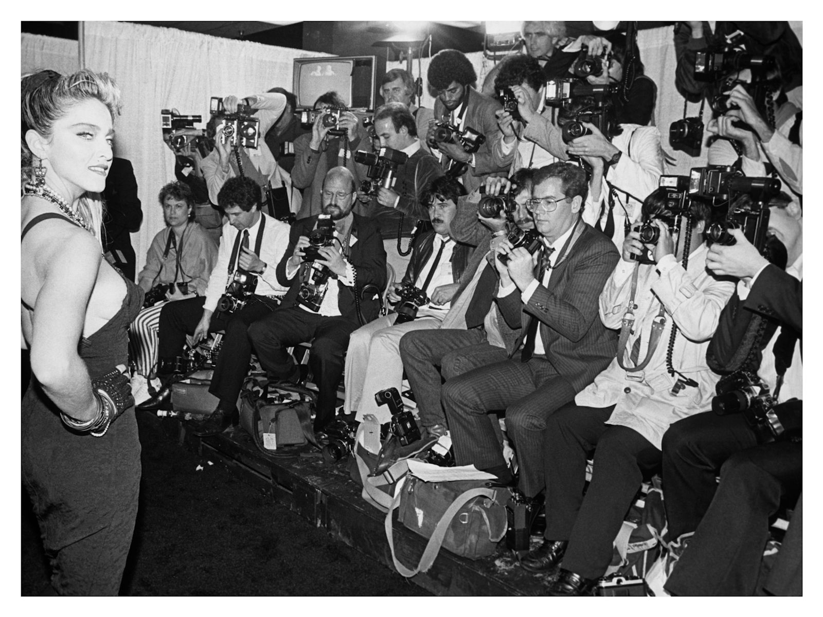 Madonna Meets The Press 1982