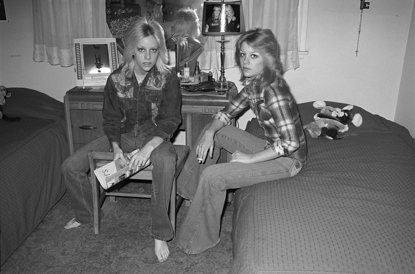 Teenage Rock Twins 1977