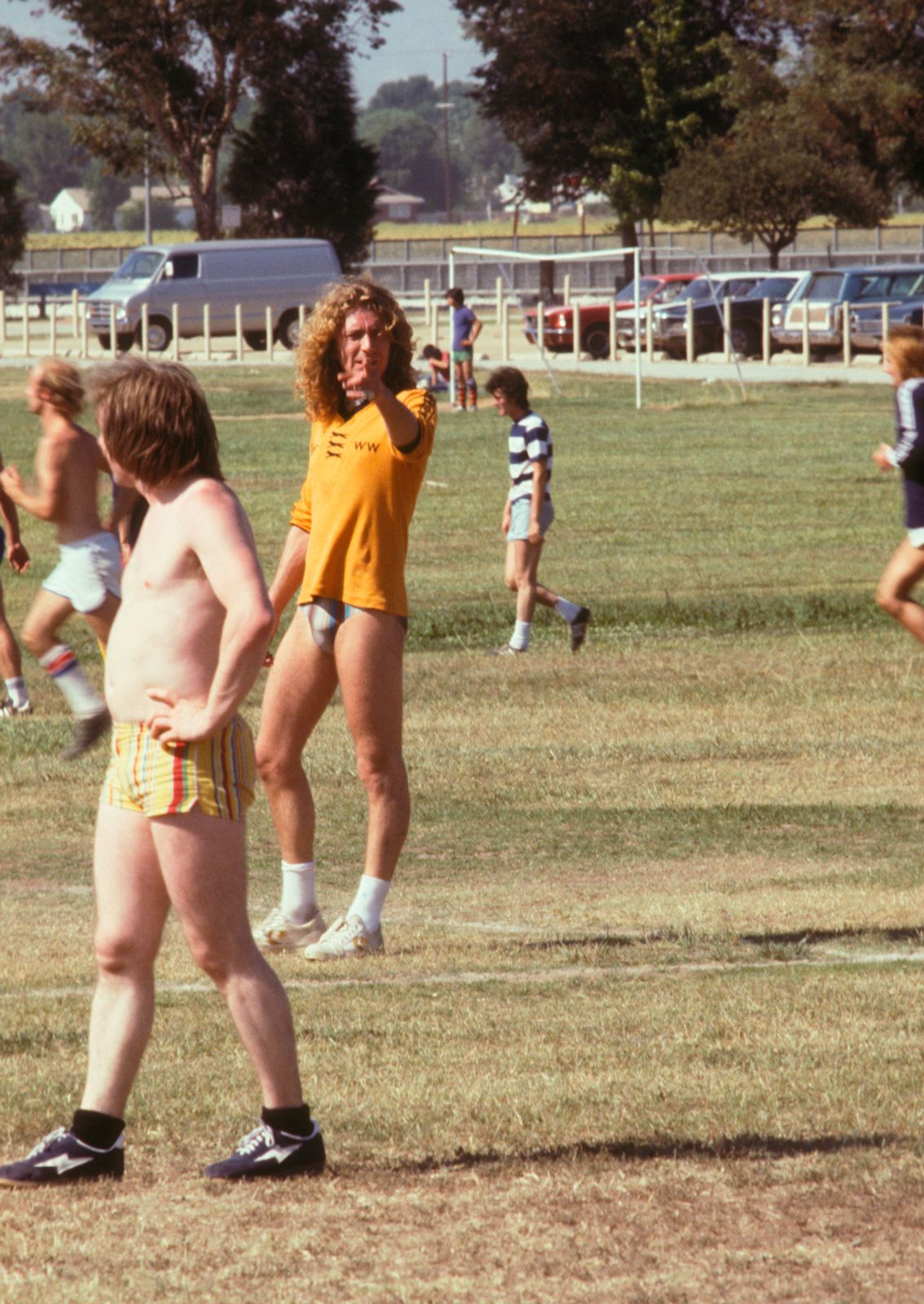 Robert Plant At My Encino Park 1978