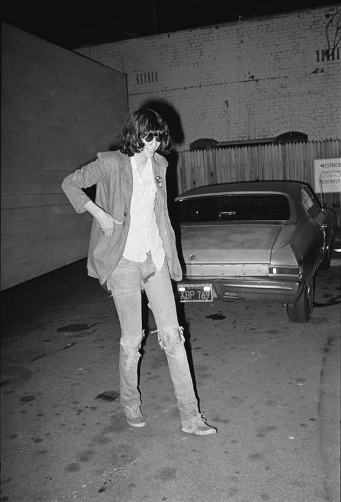 Joey Ramone In The Parking Lot Series, 1979