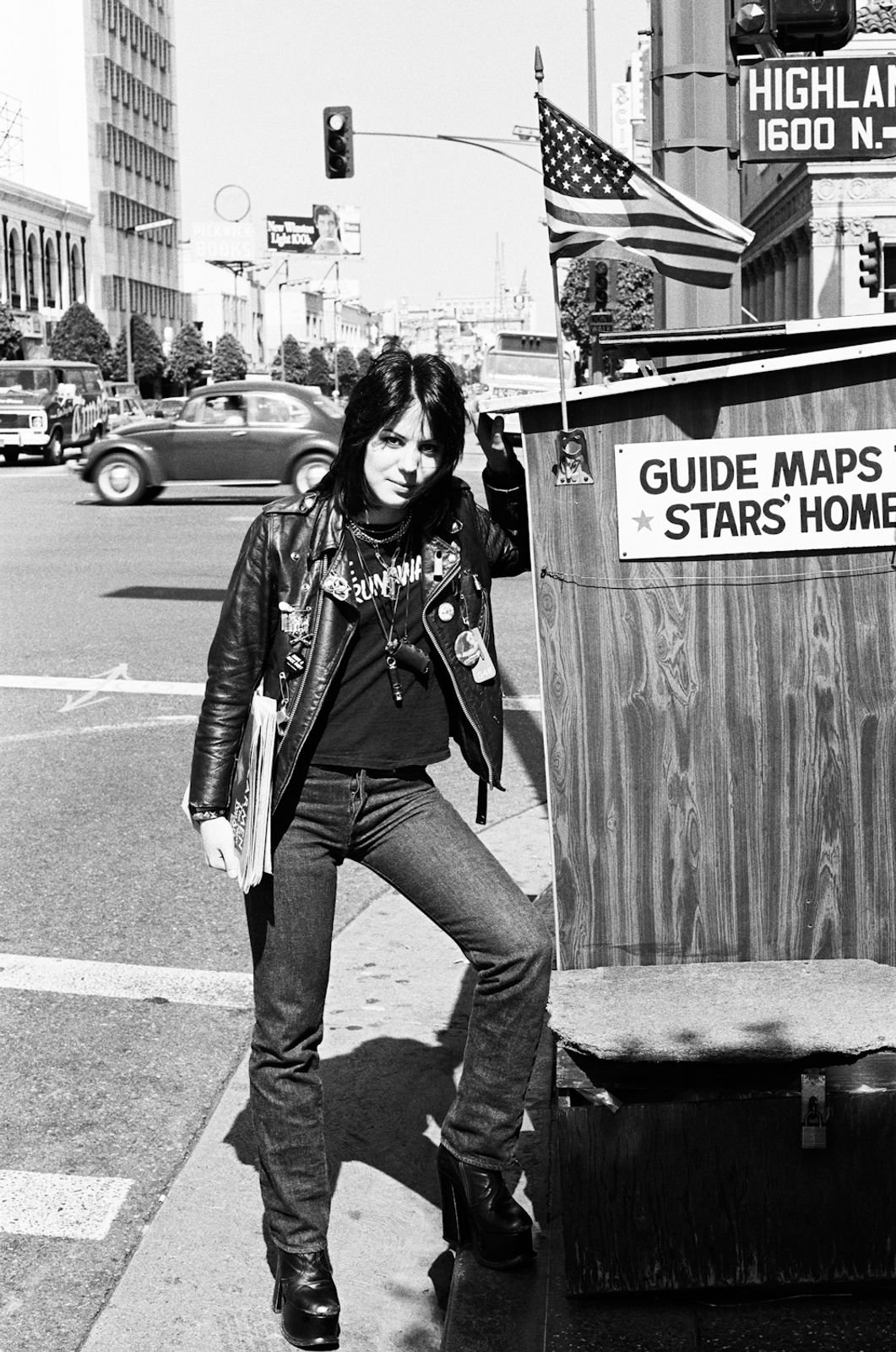 Joan Jett Hollywood Blvd